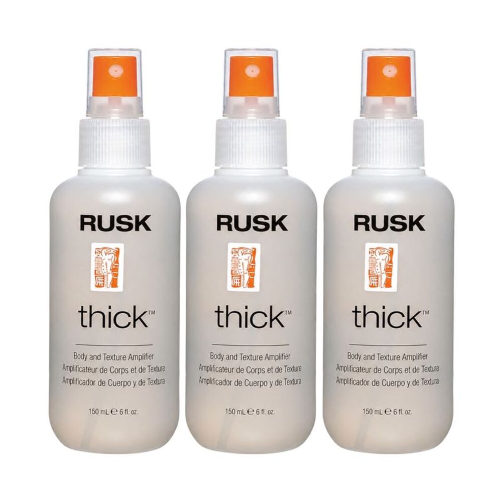Rusk Thick Body + Texture Amplifier Spray 6 Oz (Pack 3)